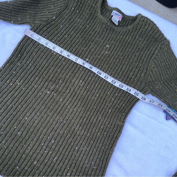 Bleu Cafe Knit Pullover Sweater womens Size Large - Picture 7 of 10